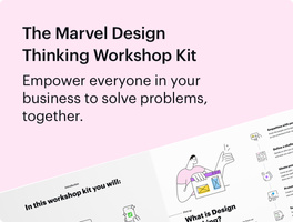 Download our free Design Thinking Workshop Kit