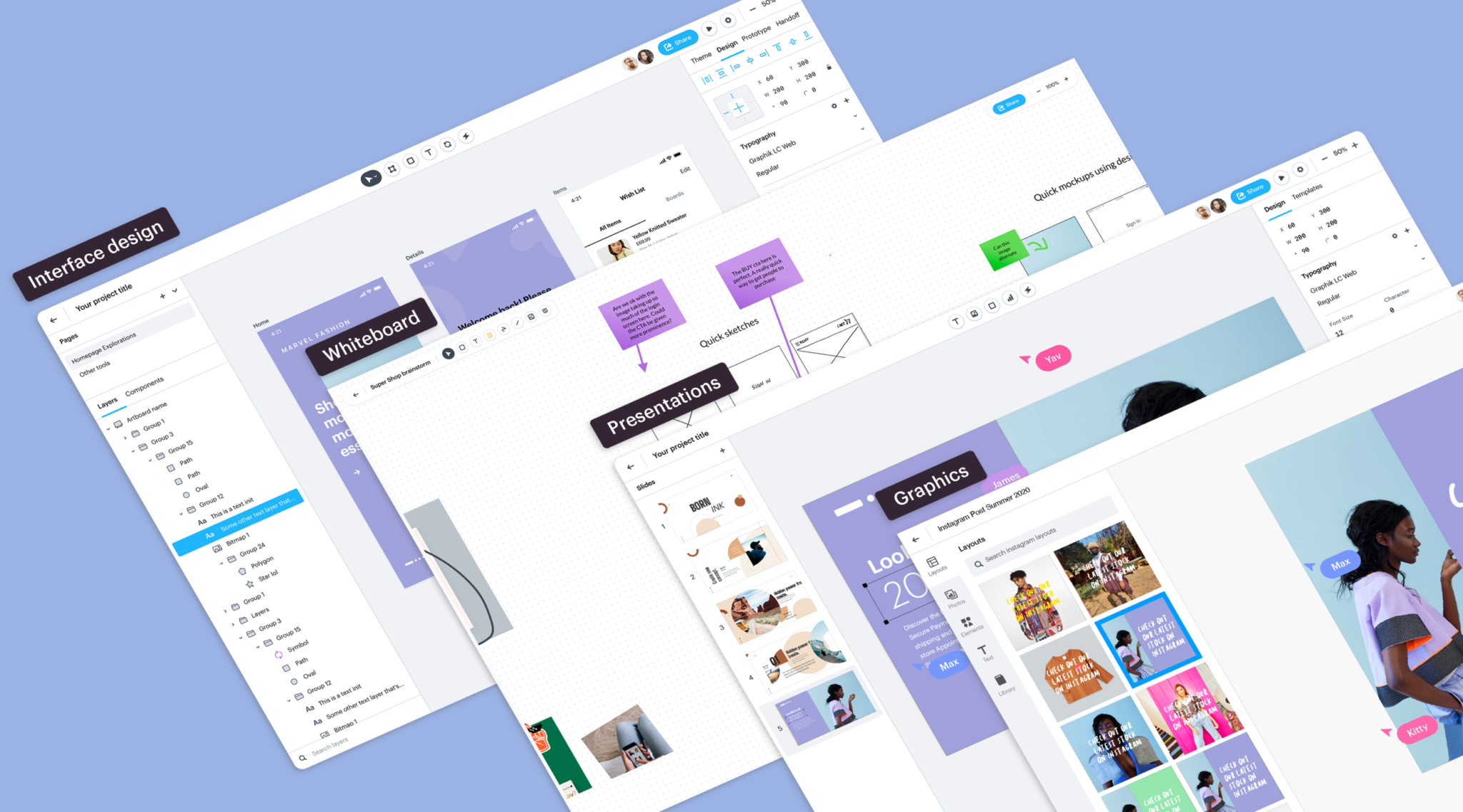 Introducing Marvel Design Cloud: Whiteboard. Design. Present. Sync.